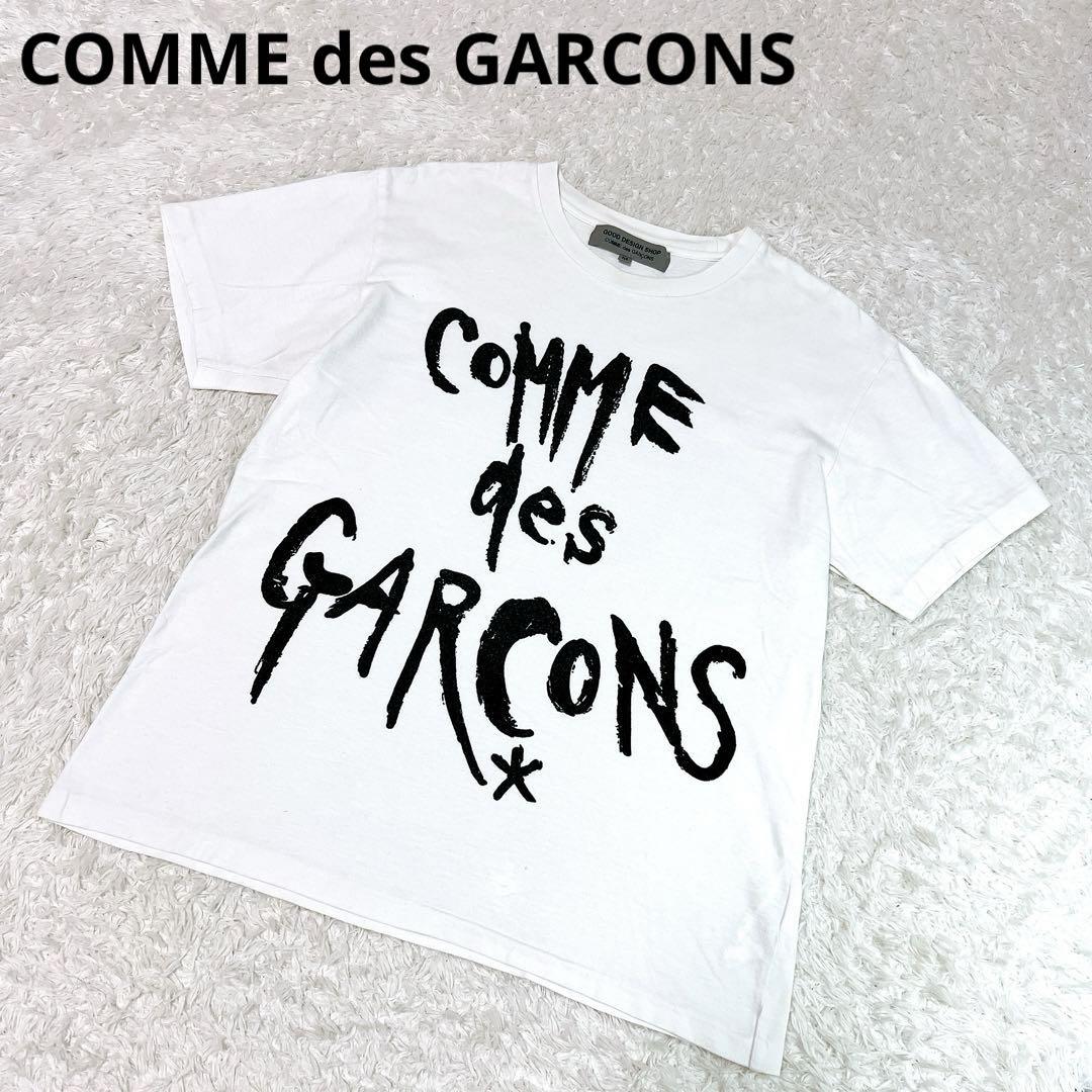 【COMME des GARCONS】ロゴ プリント Tシャツ*送料/関税込み* COMME des GARCONS ロゴプリントTシャツ 白 - メルカリ