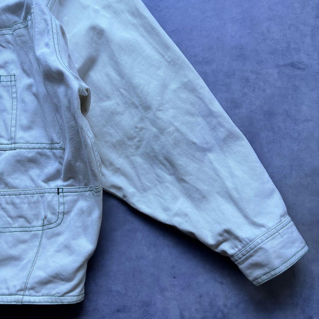 90s Benetton Formula1 デニムジャケット 短丈 Z265 画像12