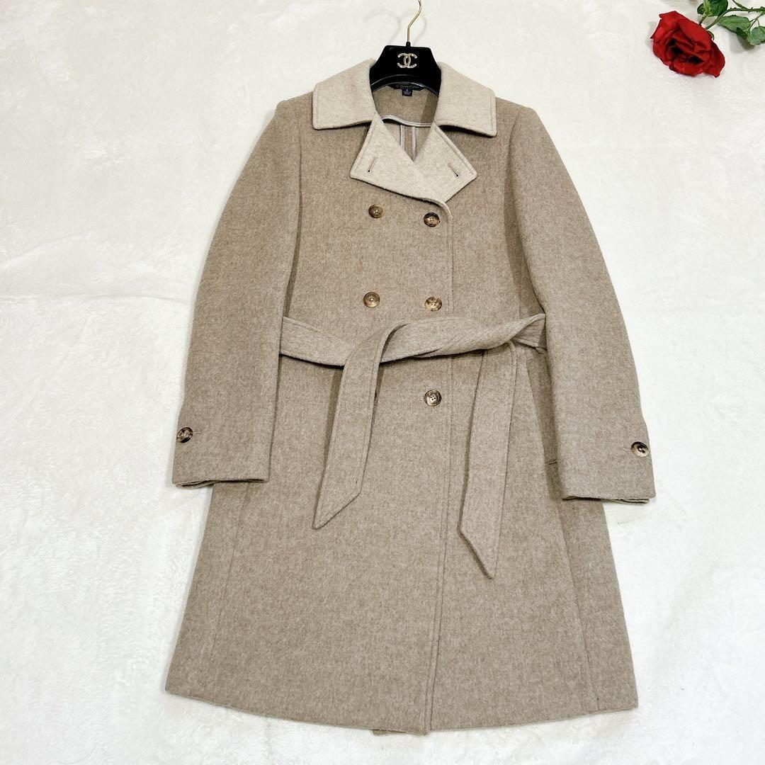 未使用✨　ブルックスブラザーズ　トレンチコート　ウール　アンゴラ　ベージュ　4