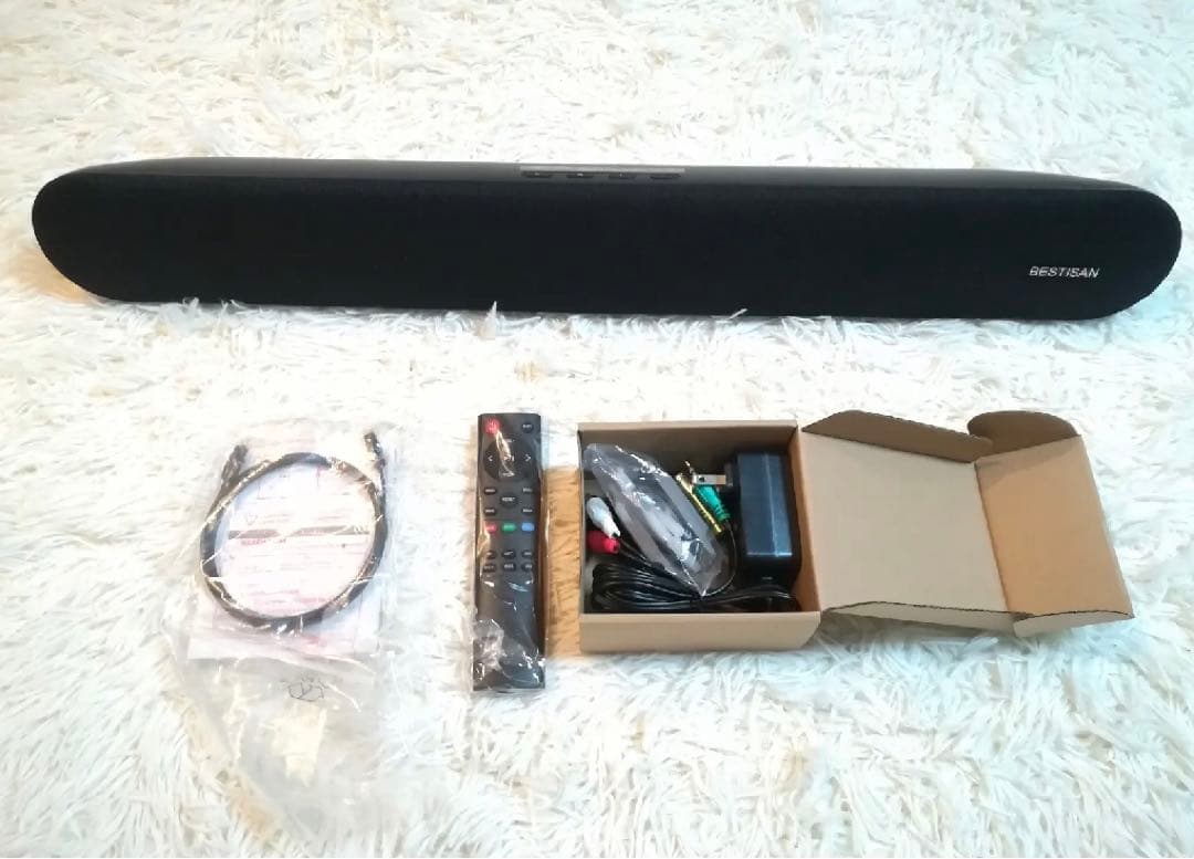 新品！サウンドバー　Bluetooth スピーカー　テレビ用　リモコン付き