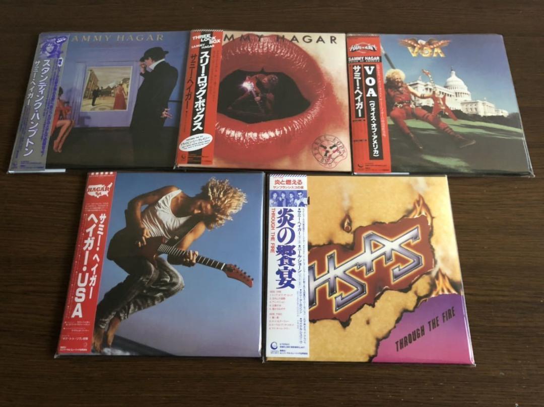 紙ジャケット】サミー・ヘイガー SHM-CD 全11タイトルセット 特典BOX