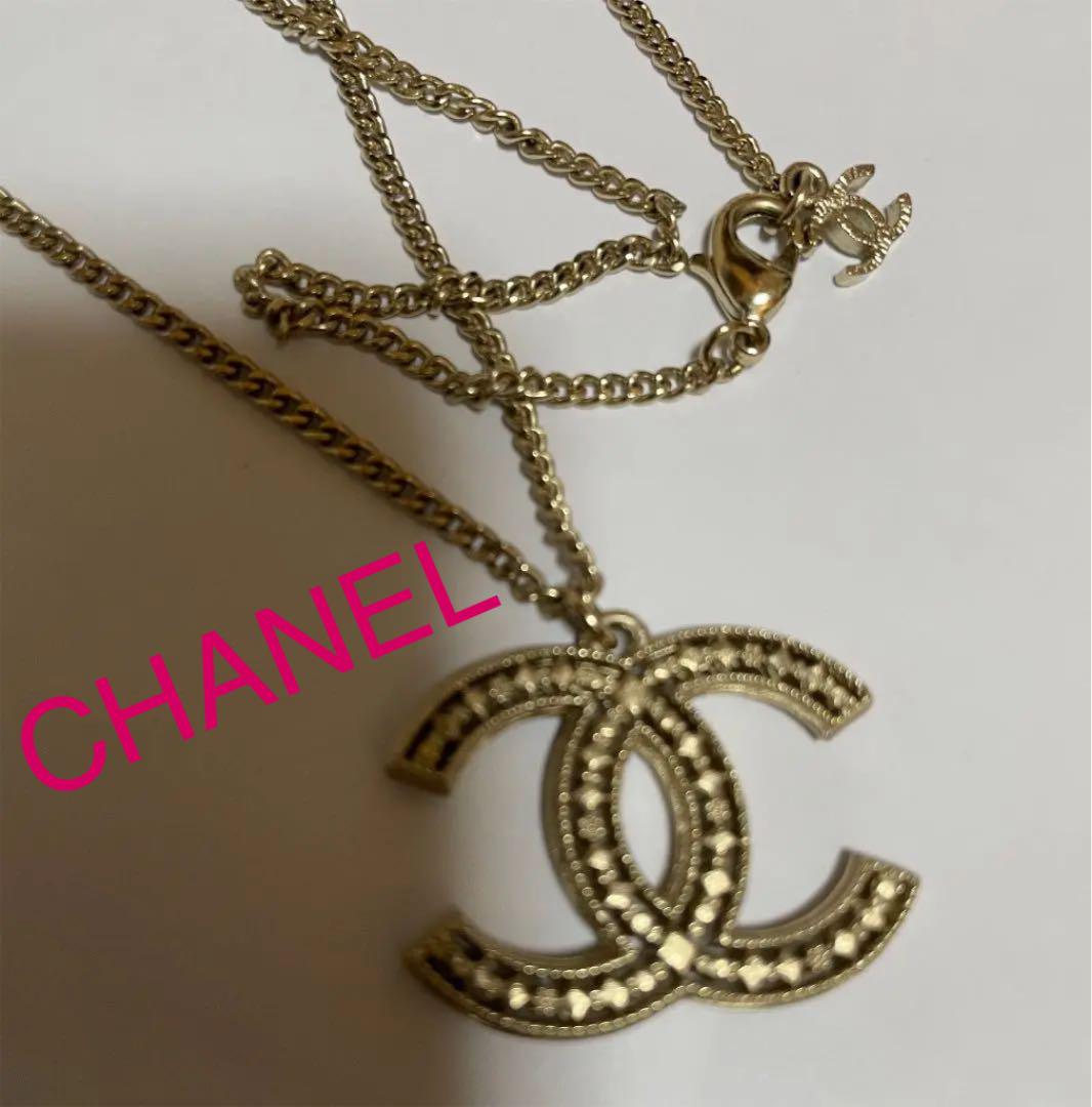 CHANEL シャネル ココマーク ネックレス ゴールド