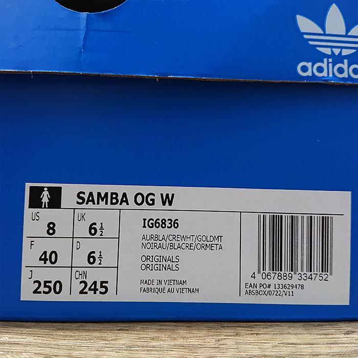 adidas SAMBA OG 新品未使用 25.0cm オーロラブラック