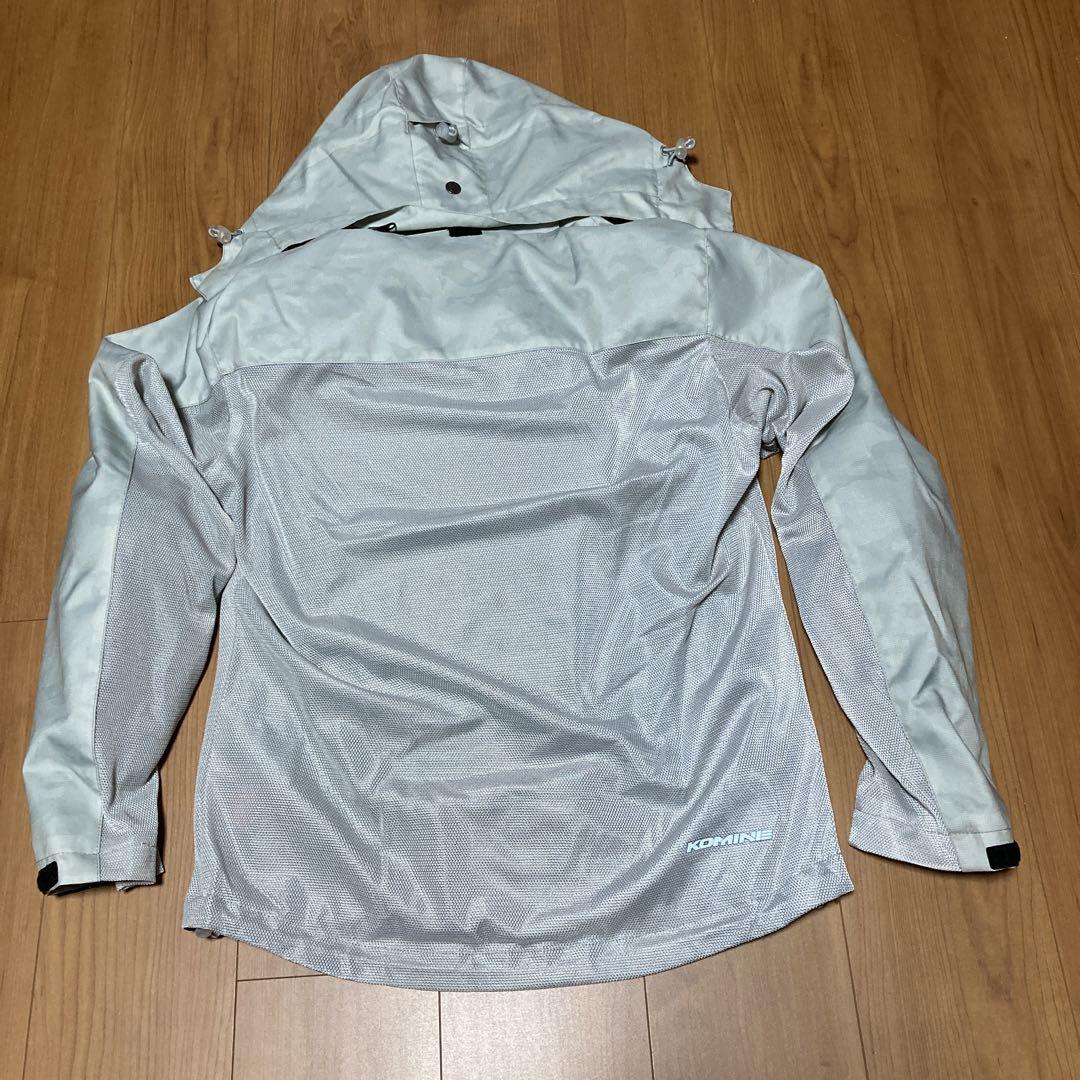 【美品】コミネ バイク用 プロテクトメッシュパーカ JK-1143（Lサイズ）