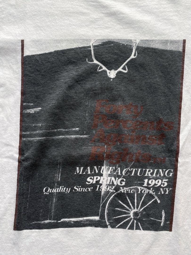【最初期 WTAPS】90s FORTEE 40% forty percent 90's FORTY PERCENTS スウェット 40％ フォーティーパーセント