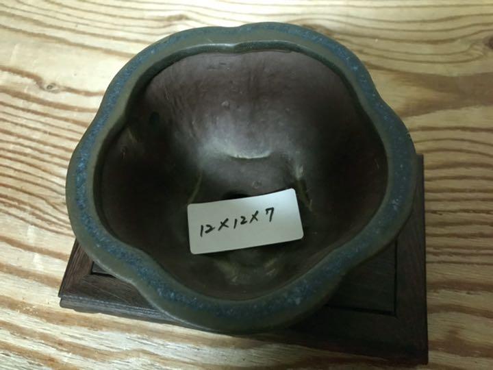 【2025新春福袋】 盆栽 462 盆栽鉢 勝り ナマコ 海鼠 中国鉢 植木鉢 工芸品