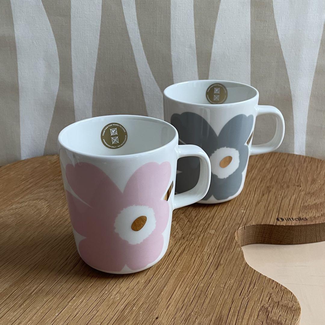新品 2個セット marimekko Unikko ウニッコ マグカップ