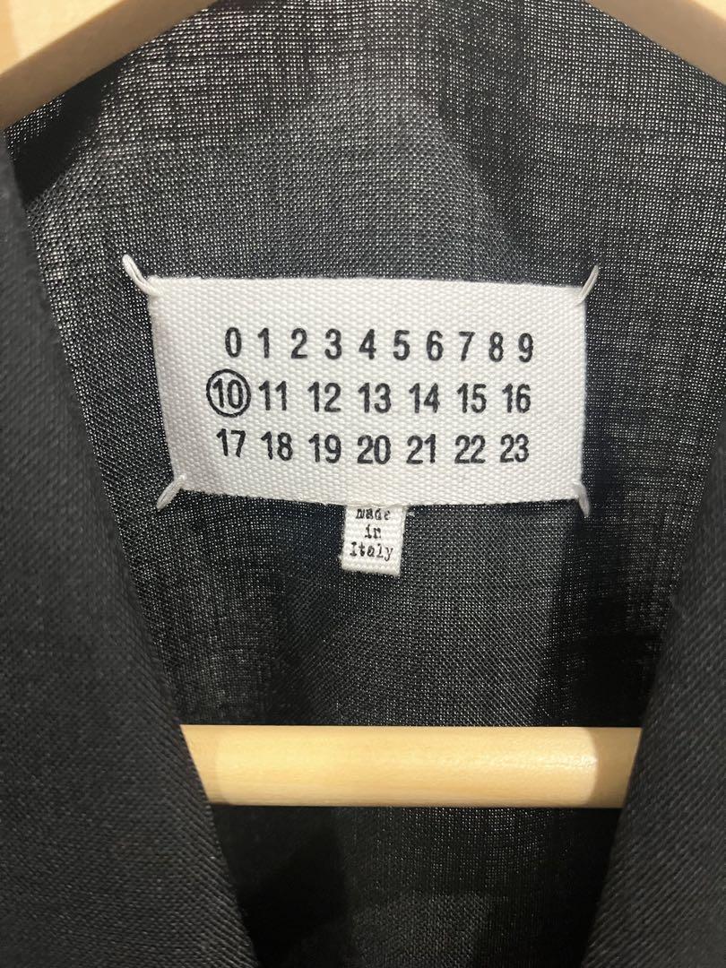 Maison Margiela　 ノーカラージャケット　サイズ44