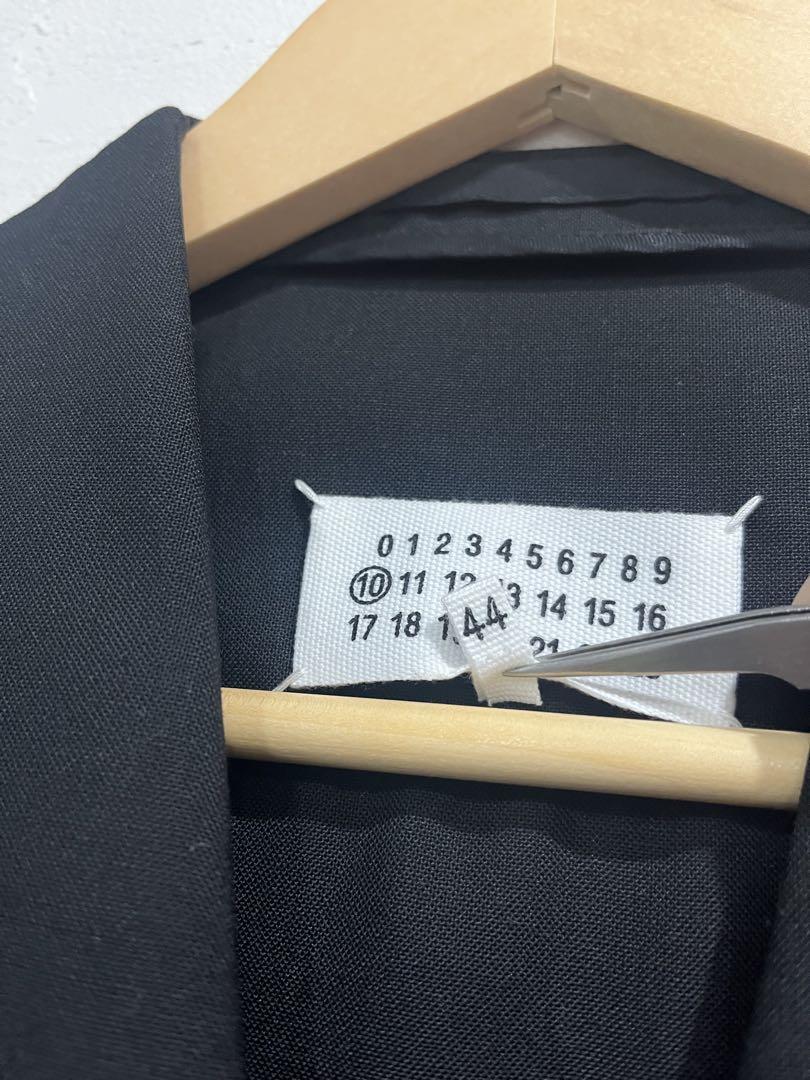 Maison Margiela　 ノーカラージャケット　サイズ44