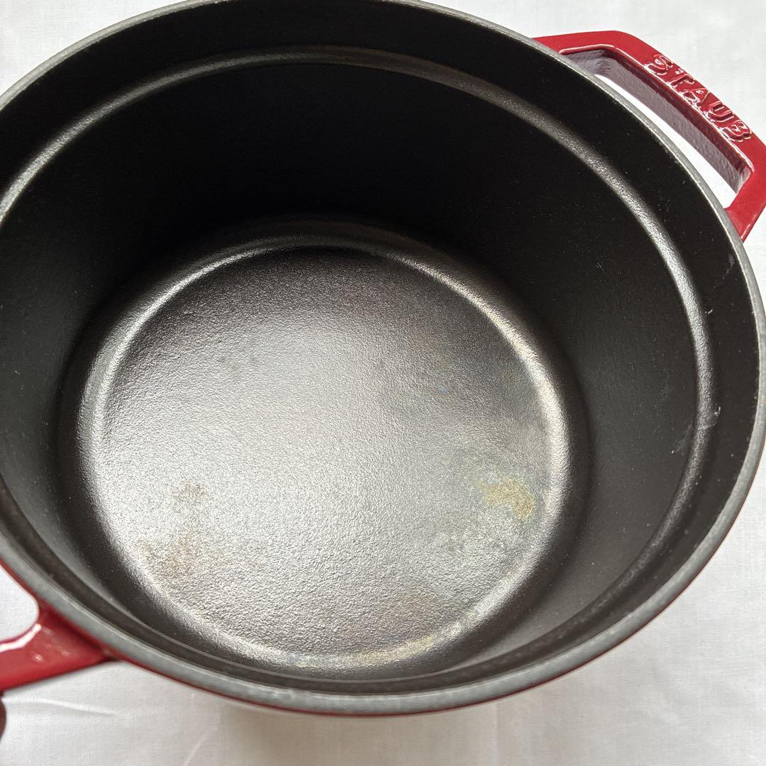 STAUB ストウブ　ピコ・ココット ラウンド 20cm (ボルドー)