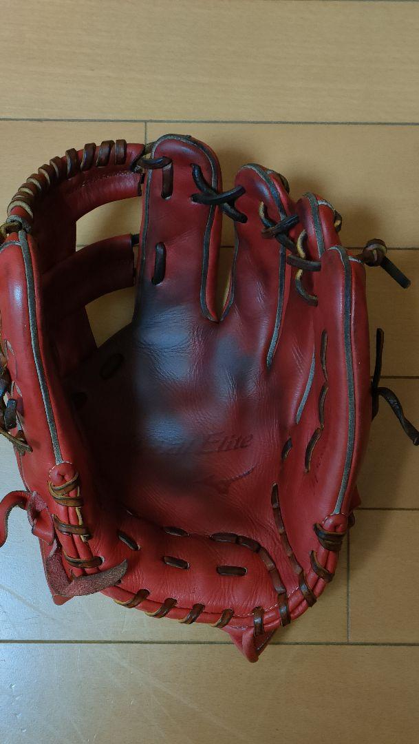 ミズノ　グローバルエリート　軟式　内野　グローブ
