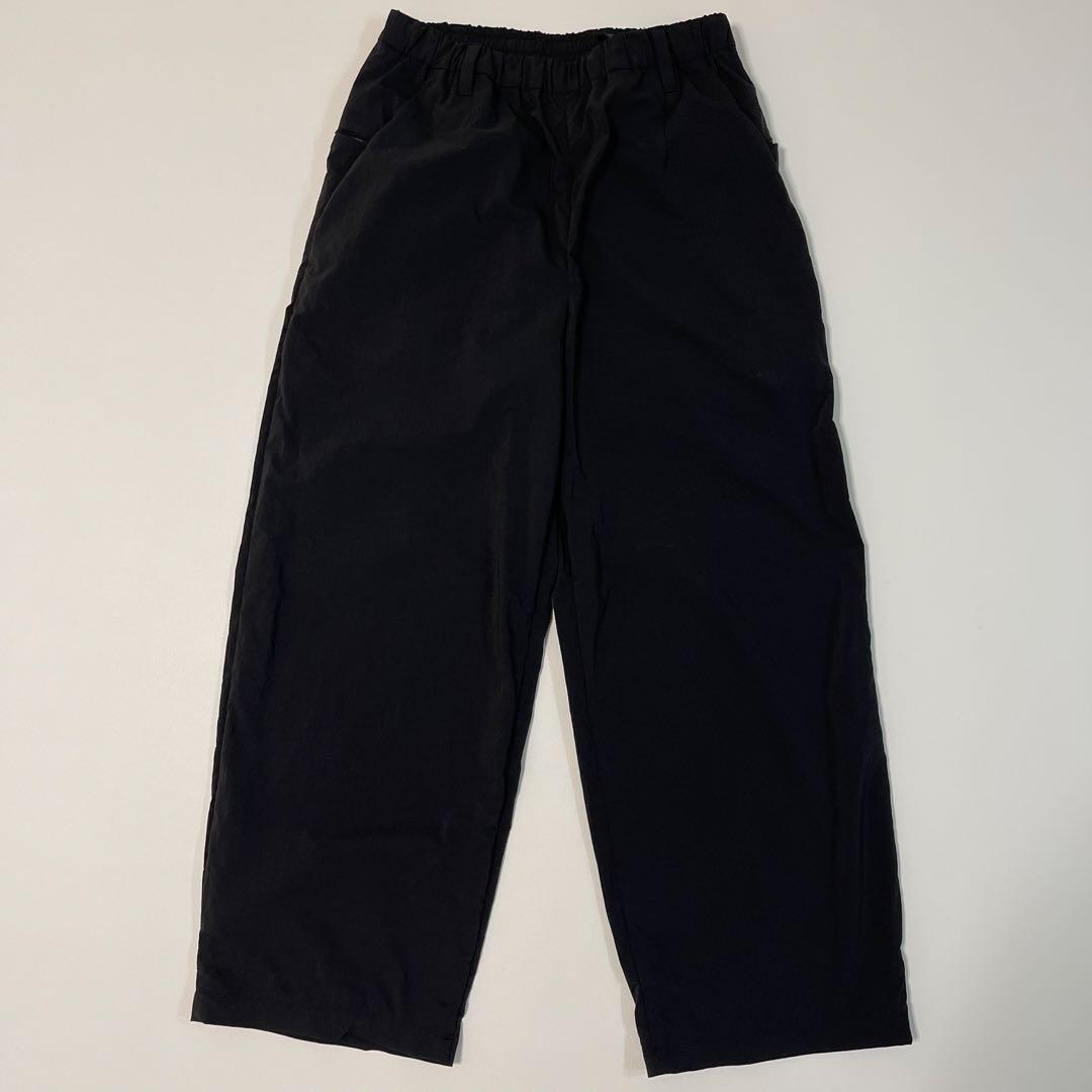 L 3 TEATORA DR Wallet Pants H テアトラ ブラック