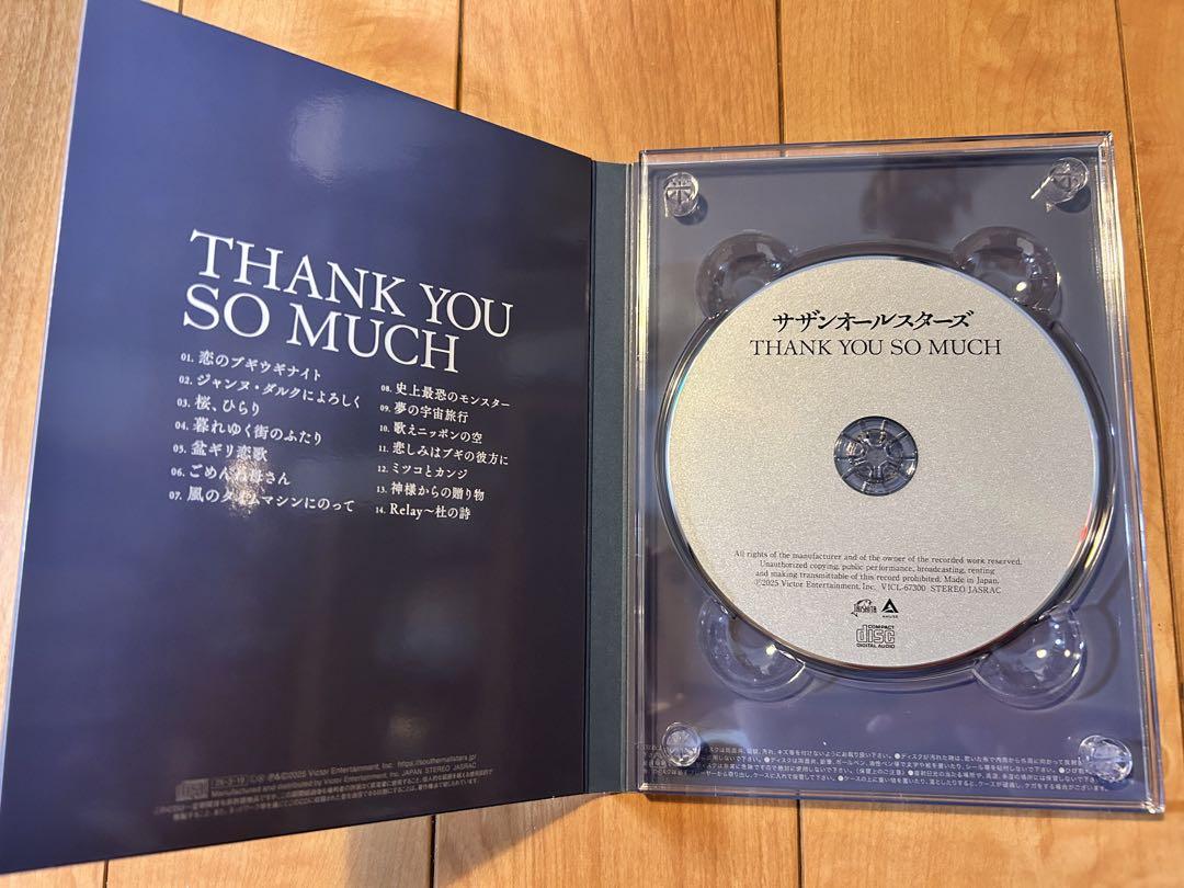 THANK YOU SO MUCH サザンオールスターズ 完全生産限定盤A