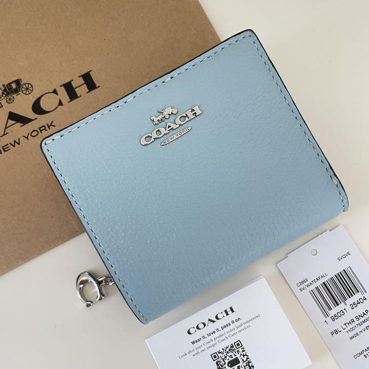 人気の雑貨がズラリ！ COACH 財布 ブルー（青）系 コーチ ミニ