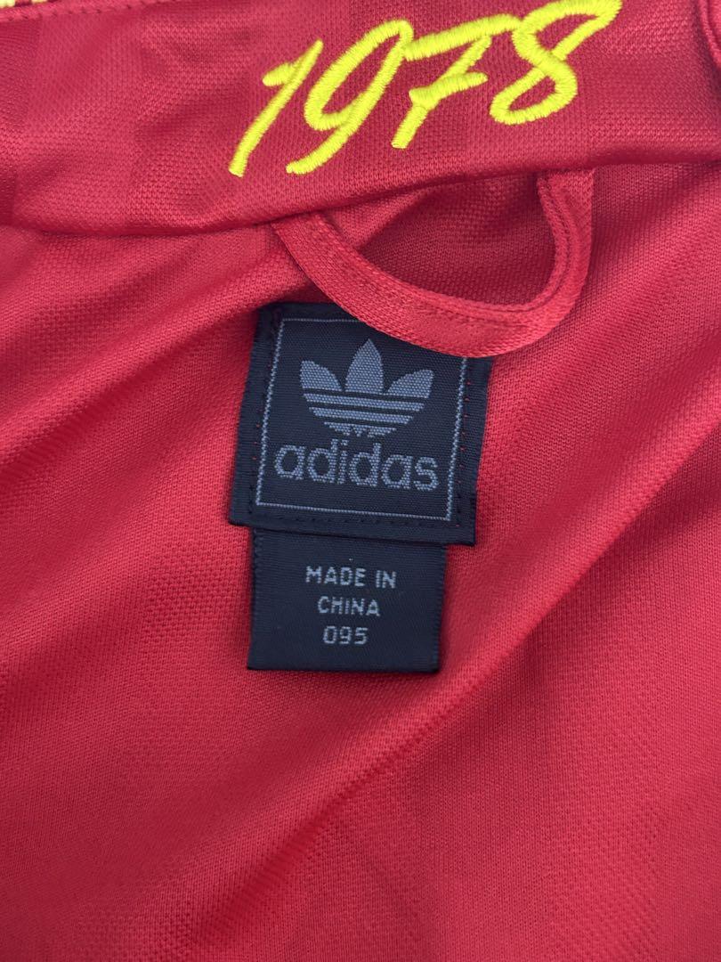 adidas スペイン代表　トラックジャケット Mサイズ