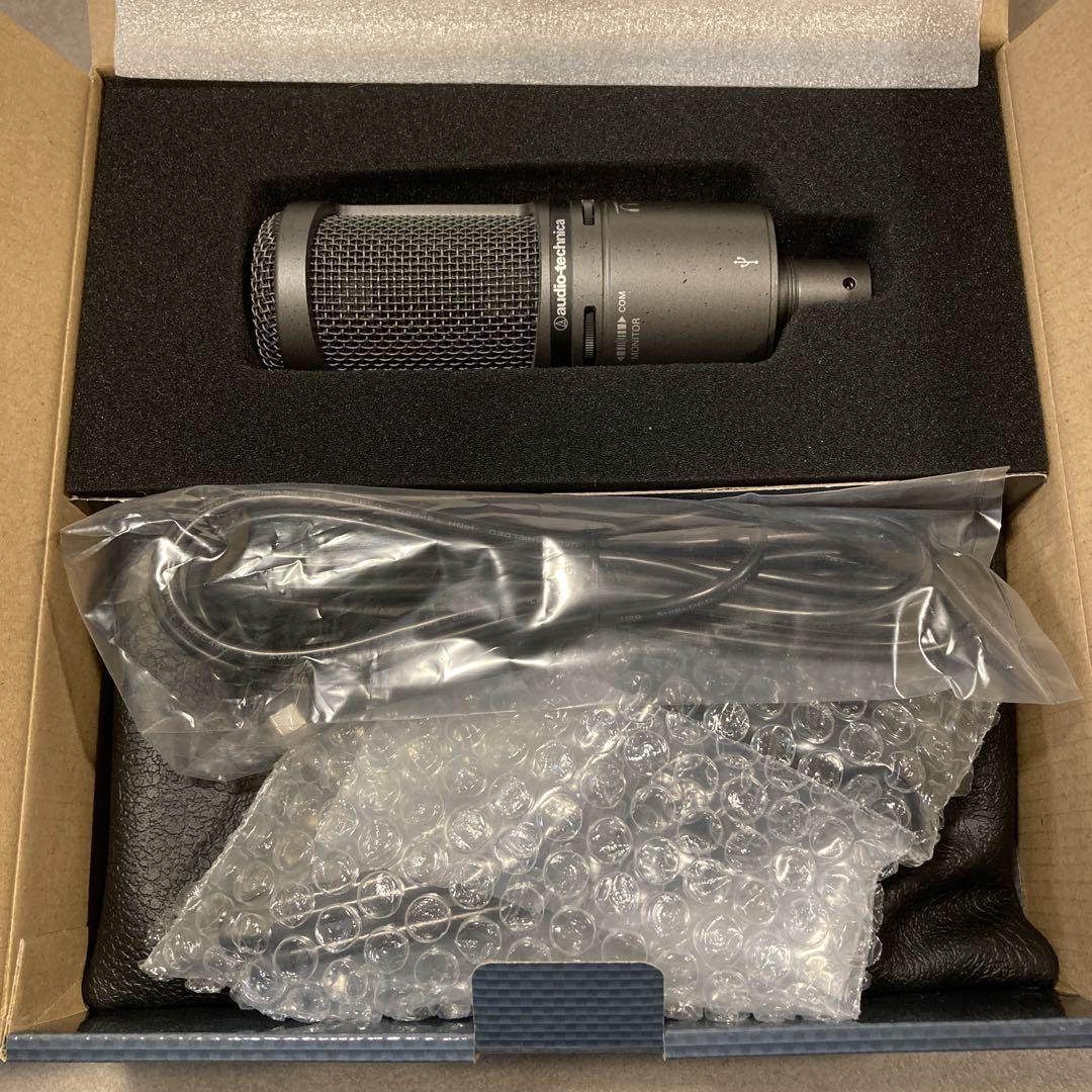 【美品】audio-technica AT2020USB+ コンデンサーマイク
