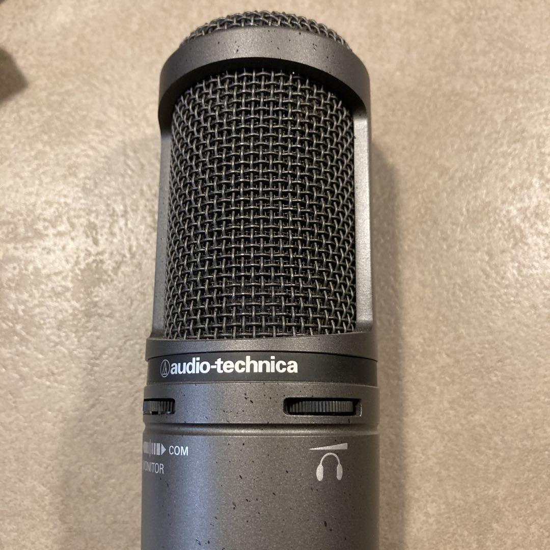 【美品】audio-technica AT2020USB+ コンデンサーマイク