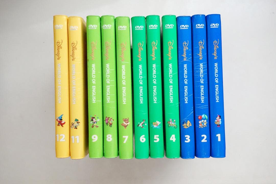 ディズニーワールドオブイングリッシュ DVD傷や汚れあり