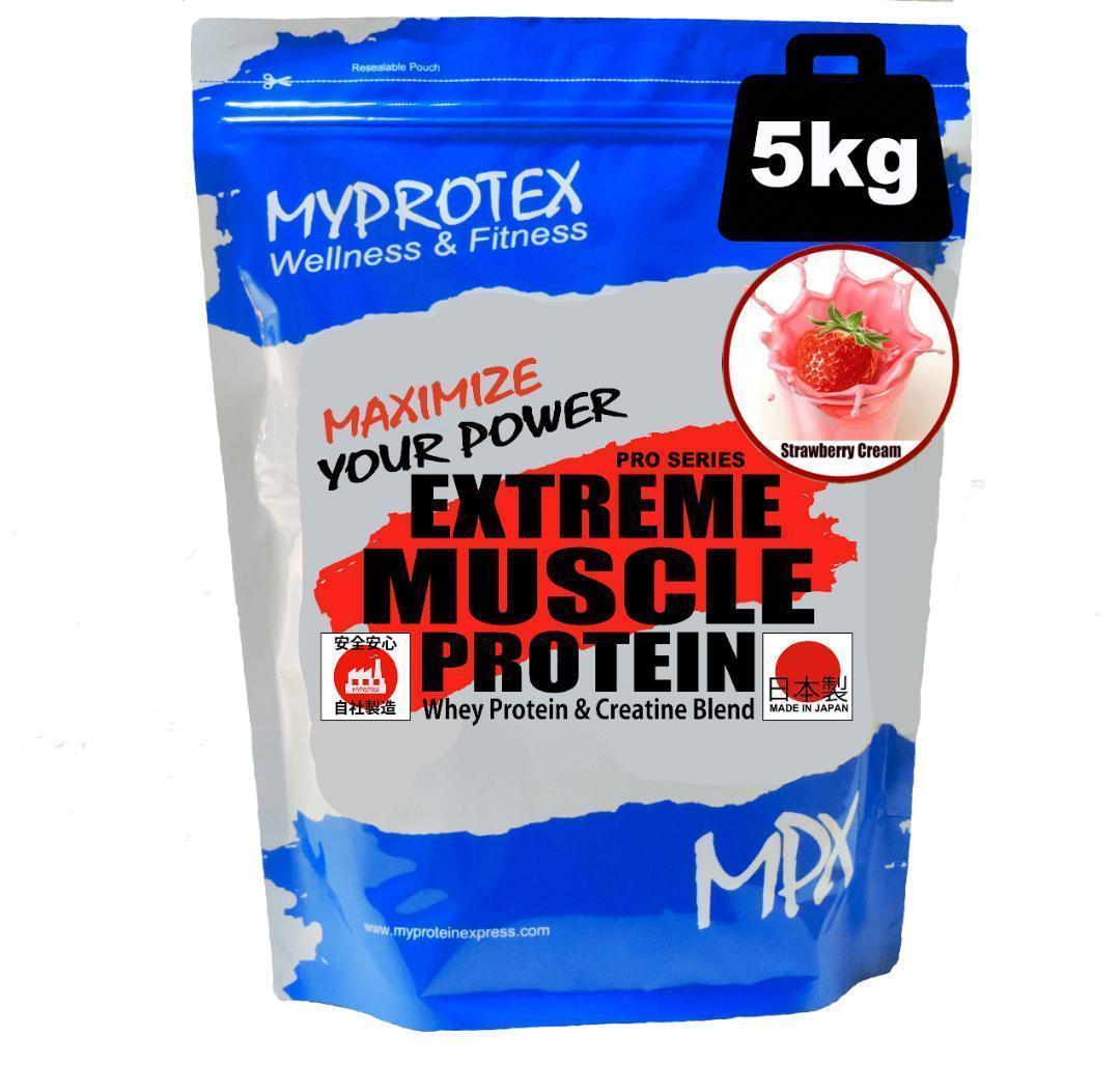 MPX ホエイプロテイン 5kg★マイプロテック★送料無料★ いちご味 WP