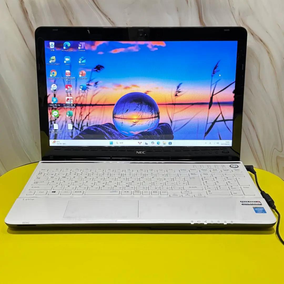 【Office2021付】NEC ★Win11Pro★爆速SSD★i3ノートPC 週末限定価格【Office2021付】NEC ☆Win11Pro☆SSD☆i3 - メルカリ