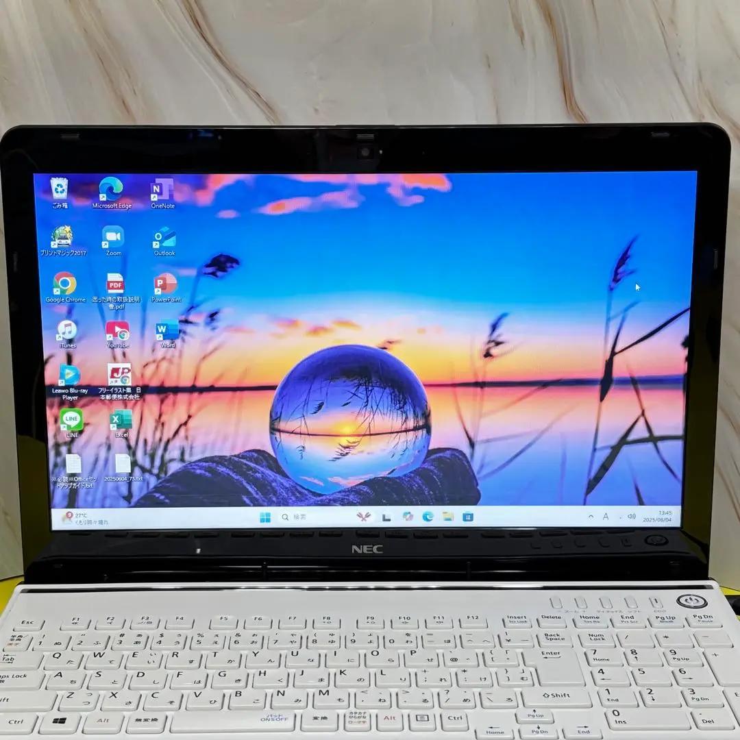 週末限定価格【Office2021付】NEC ☆Win11Pro☆SSD☆i3 - メルカリ