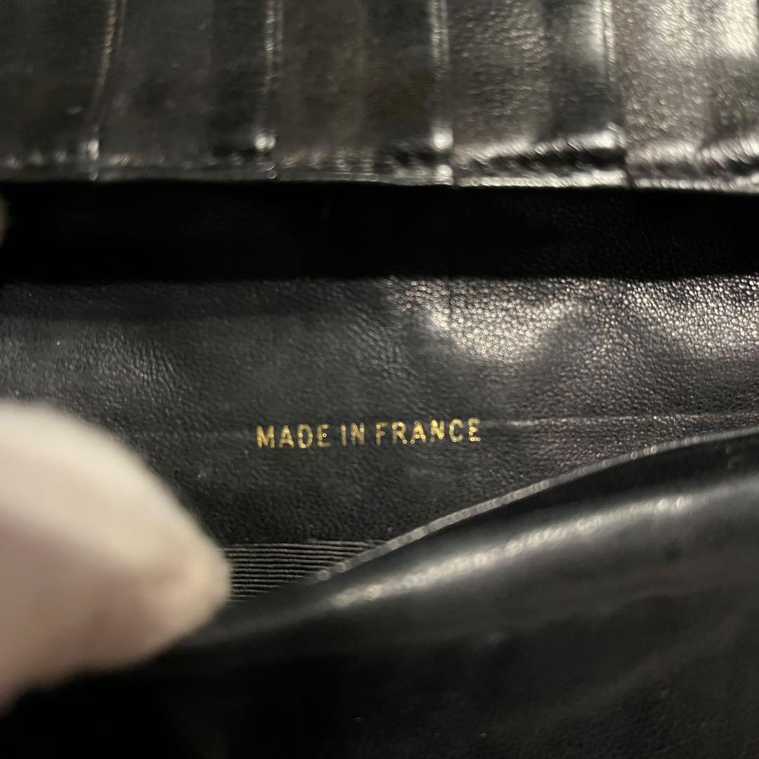 CHANEL シャネル長財布 ピコローレ ブラック がま口