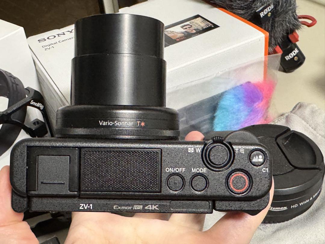 SONY ZV-1 デジタルカメラ 付属品あり