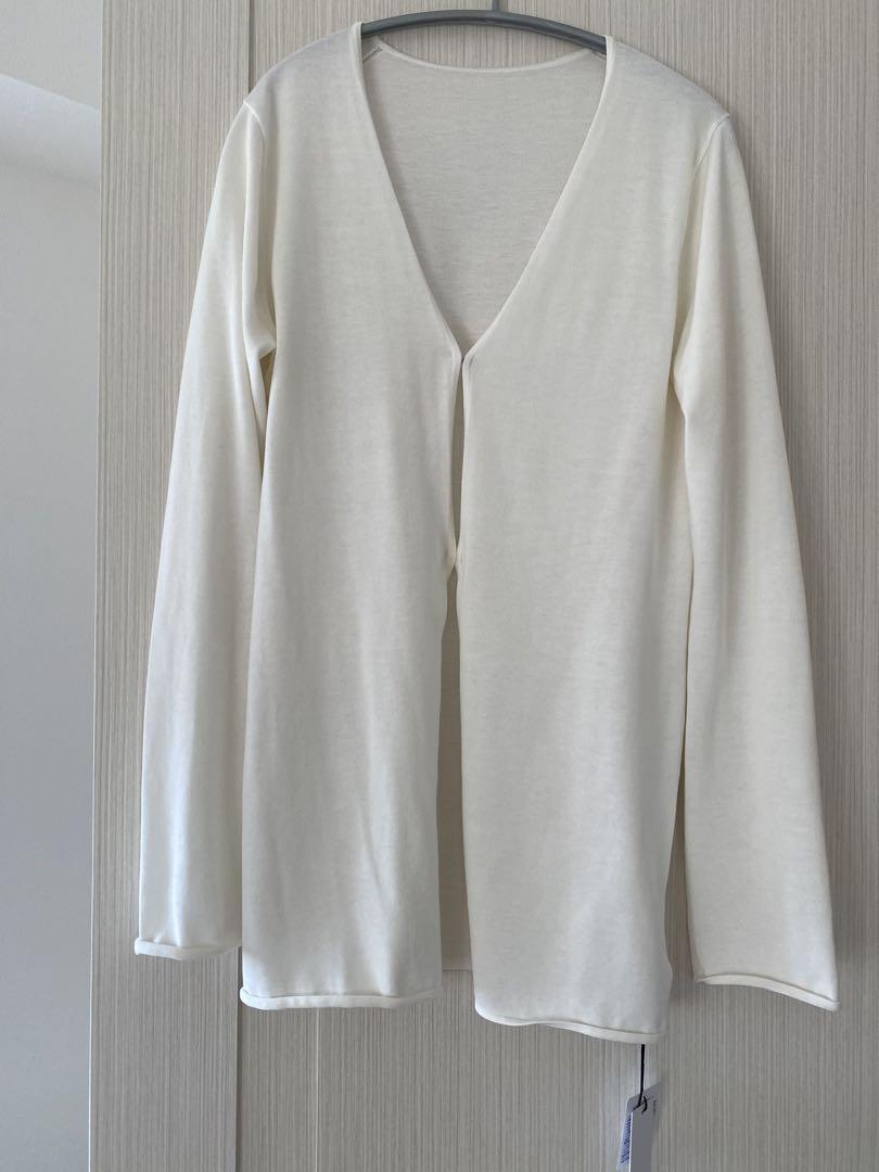 【新品未使用】yo BIOTOPcotton silk hookcardigan