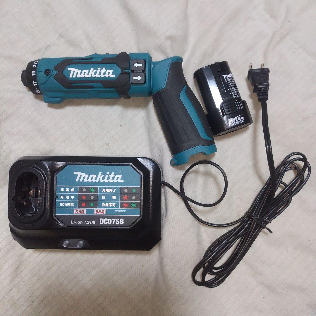 マキタ 充電式ペンドライバドリル DF012D+BL0715+DC07SB