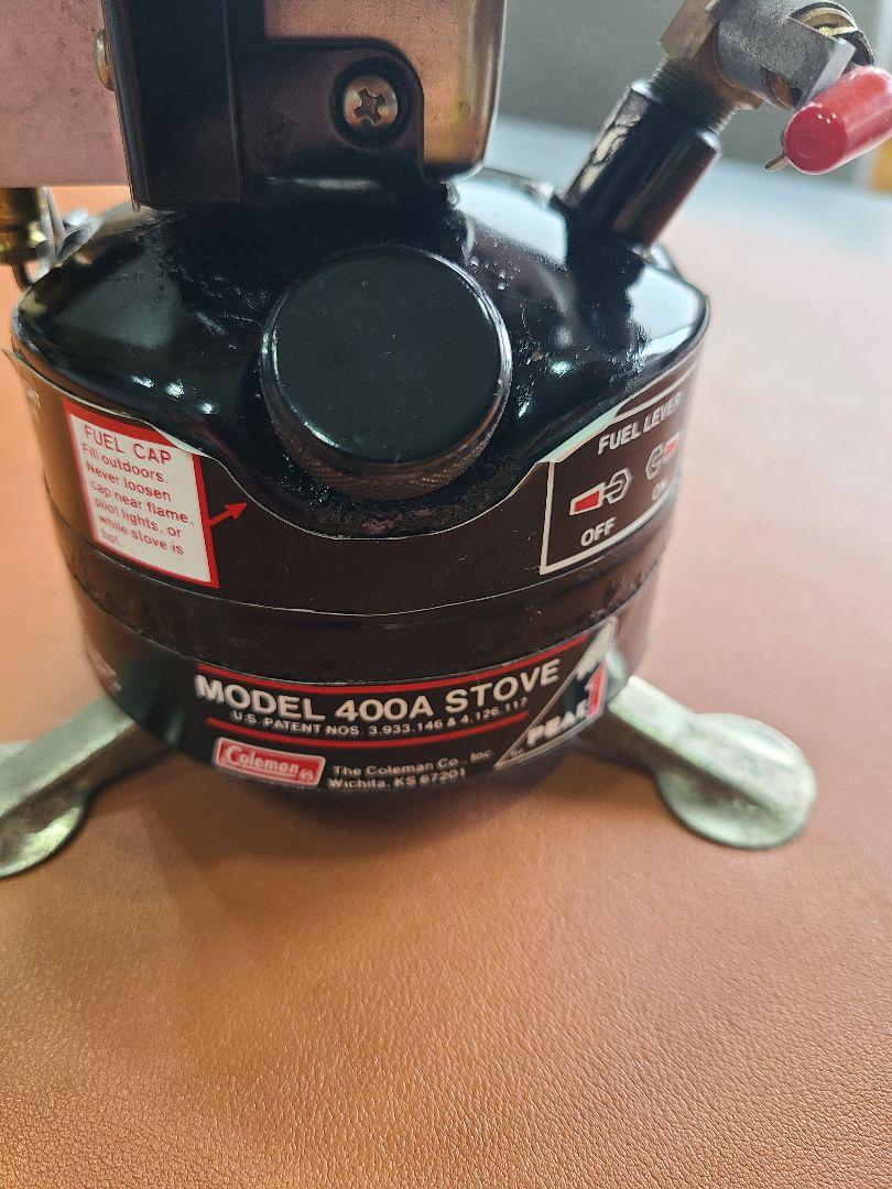 コールマン MODEL 400A STOVE　PEAK1　２レバー