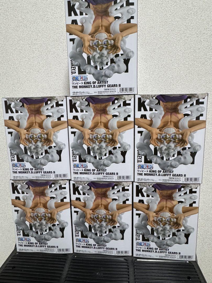 KING OF ARTIST モンキー・D・ルフィ Gear5 II 7体セット