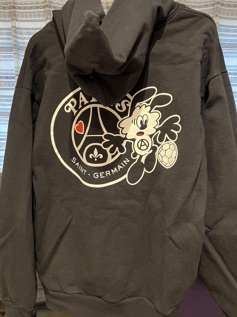 アメリカ製VERDY × PSG HOODIE Black Size L