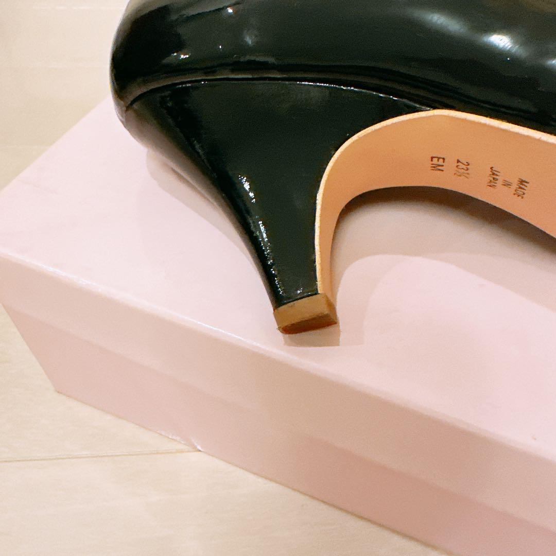 DIANA ダイアナ　エナメルポインテッドドゥ　パンプス　美品　ヒール7cm