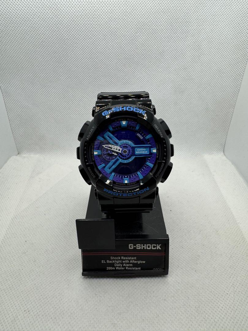 G-SHOCK GA-110HCハイパーカラーズ ブラック＆パープル