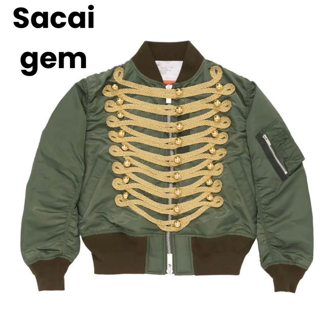 sacai gem サカイ ジェム 16AW DSM別注 ナポレオンMA-1 SIZE sacai