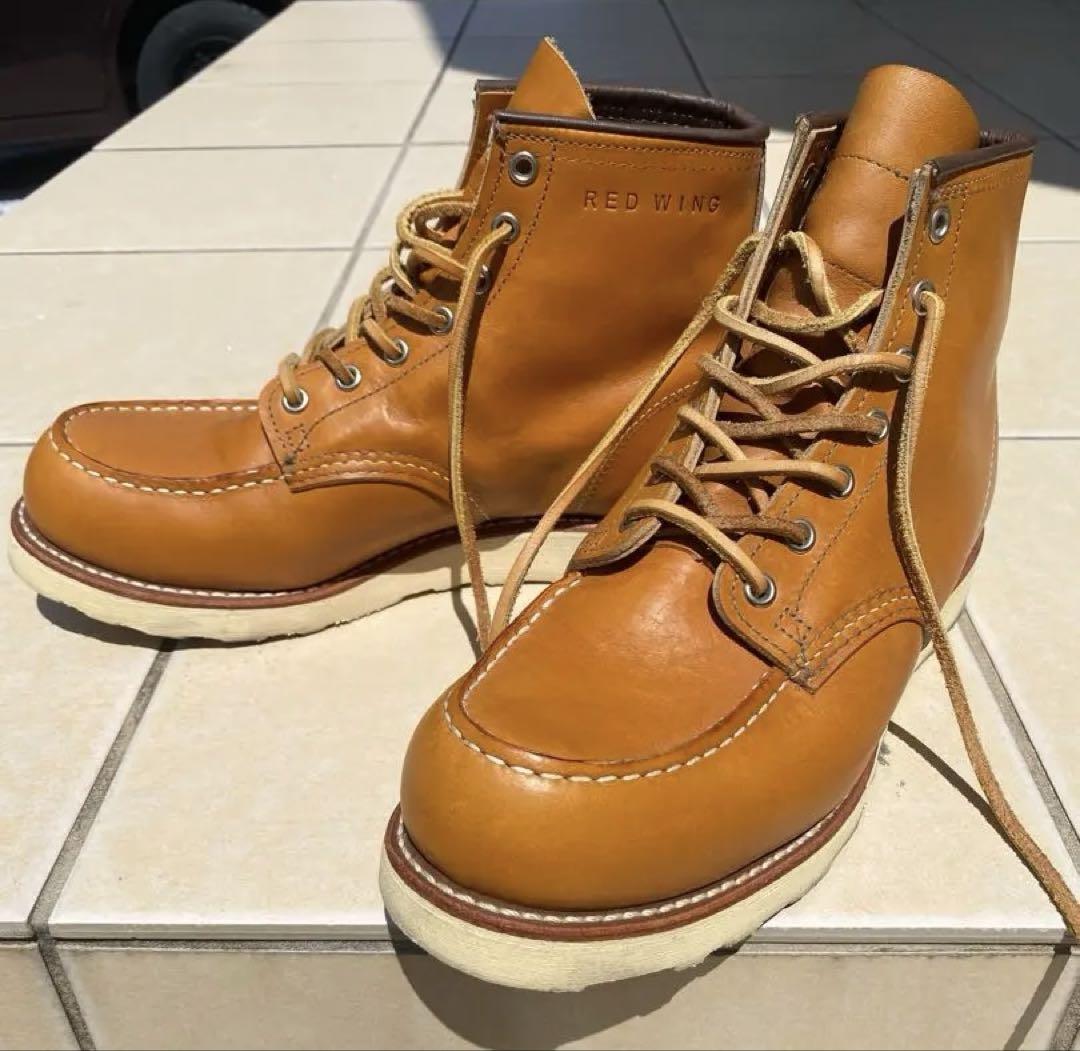 RED WING ブーツ　キャメル