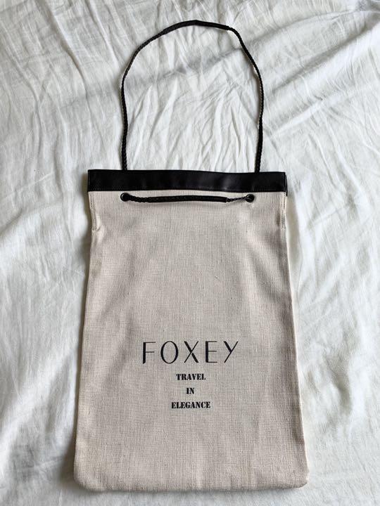 foxey トラベルバック　麻