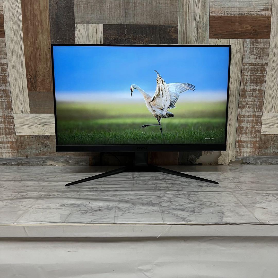 即日受渡❣️全国送料込3年前購入msi24型フルHDゲーミングモニター144Hz