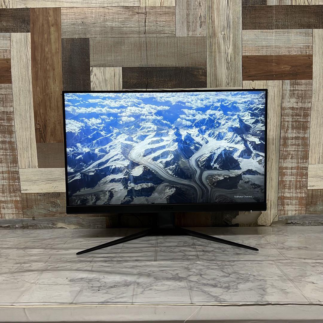 即日受渡❣️全国送料込3年前購入msi24型フルHDゲーミングモニター144Hz