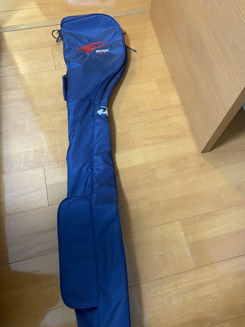 ビームスゴルフ　クラブケース　ネイビー　美品