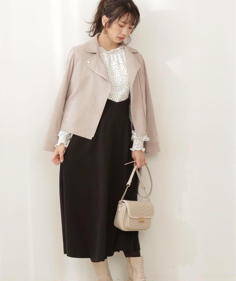 Proportion Body Dressing♡大人スエードライダースブルゾン