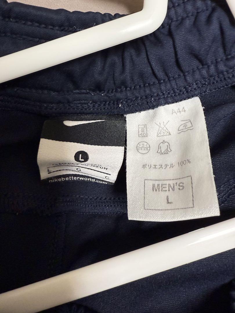 大阪産業大学附属高校サッカー部　移動・練習用　半袖半パン上下　NIKE Ｌサイズ