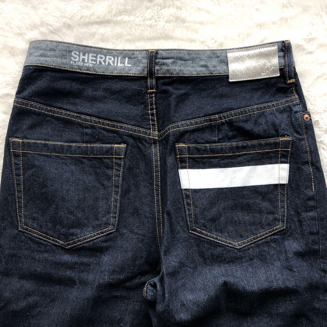 美品✨️ Dessin SHERRILL デッサン 現行 フレア デニム Lサイズ