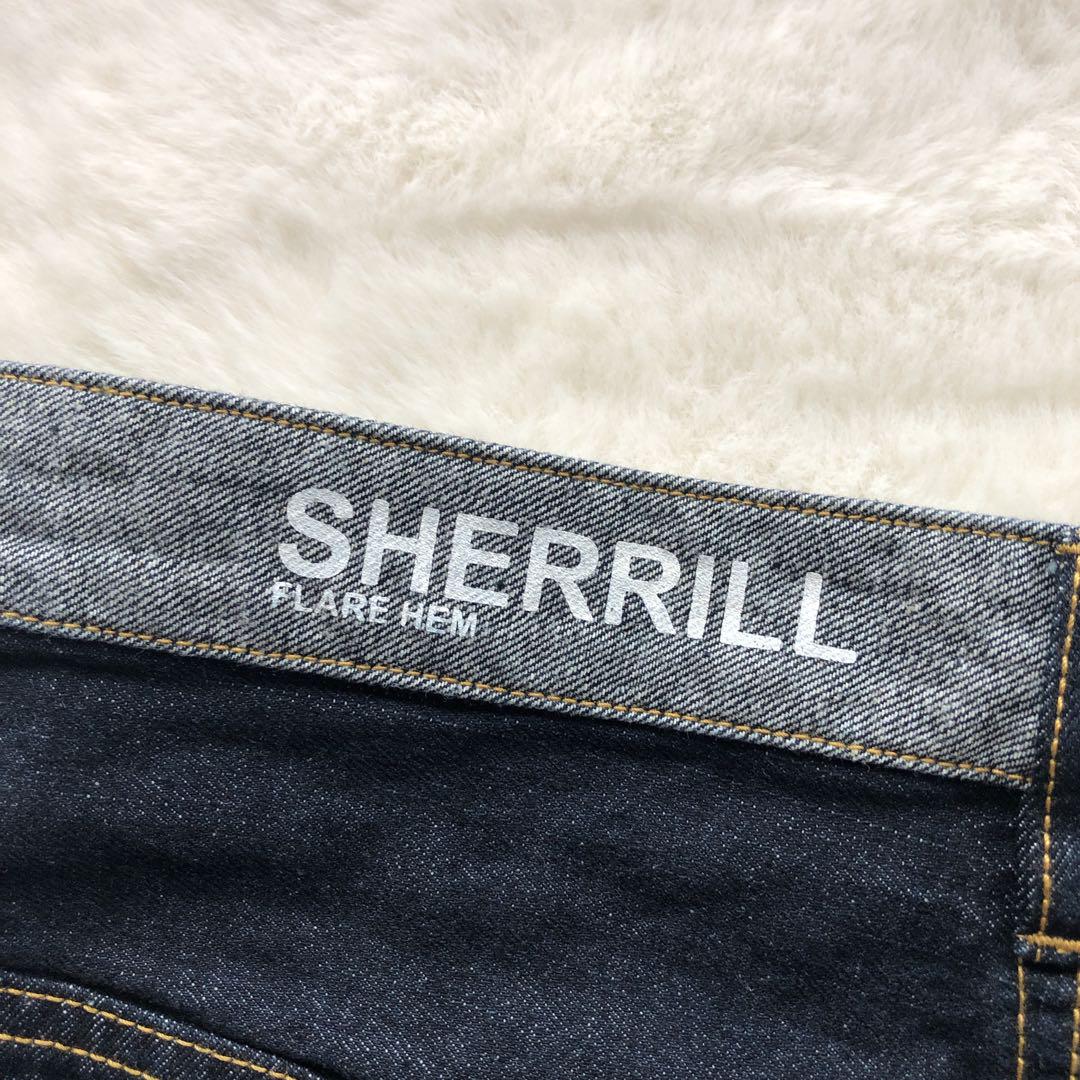 美品✨️ Dessin SHERRILL デッサン 現行 フレア デニム Lサイズ