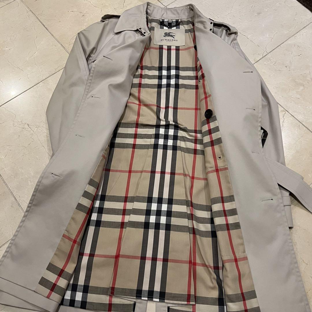 【美品・クリーニング済】Burberry バーバリー　トレンチコート　メンズ