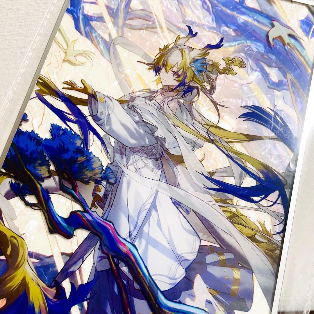 アークナイツ 公式絵師 Kieed先生音律聯覚 玉釉の氷紋 アクリル色紙セット アークナイツ音律聯覚 玉釉の氷紋 公式絵師 kieed先生 シュウ