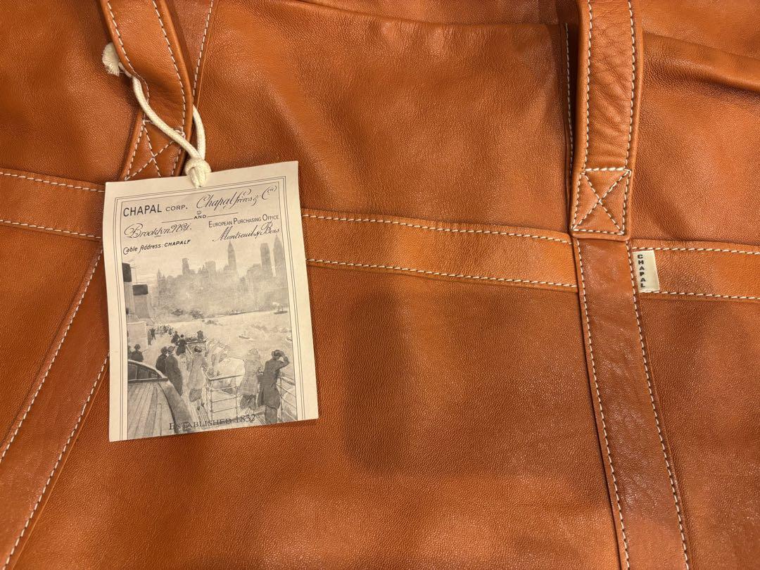 CHAPAL（シャパル）本革レザーボストンバック フランス製