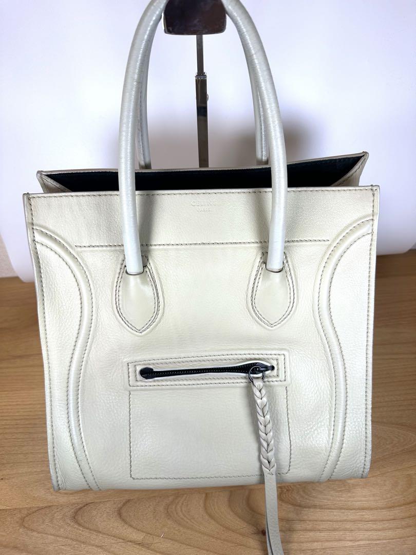 鑑定済　CELINE セリーヌ　ラゲージ　ファントム　レザー　ハンドバッグ