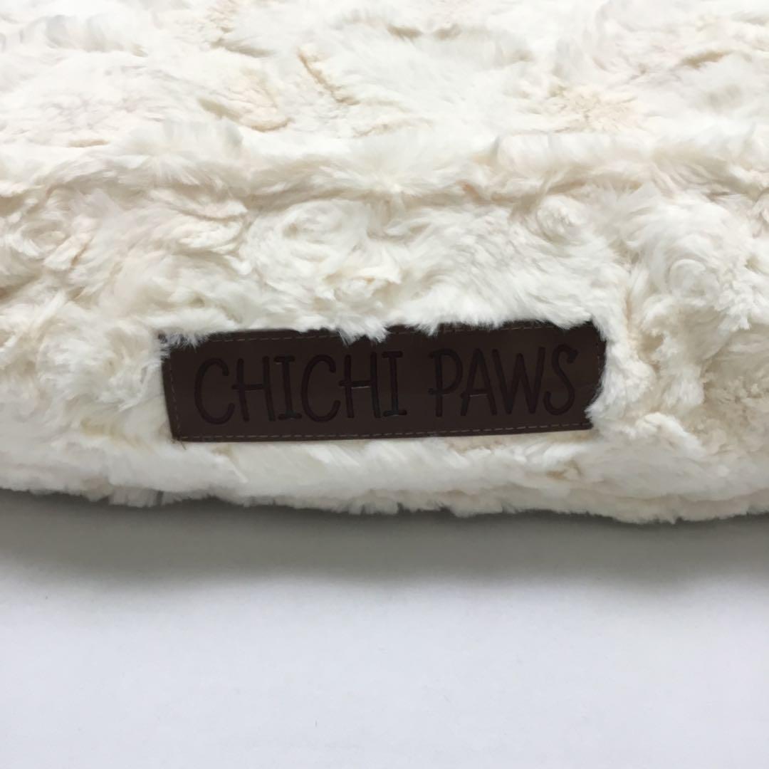 【ベージュ】ペット　用　ベッド　犬　猫　枕　クッション