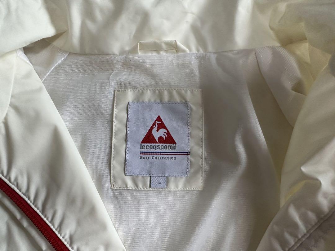 ⭐︎レディースレインウェア ⭐︎le coq sportif ⭐︎ゴルフ⭐︎ホワイト
